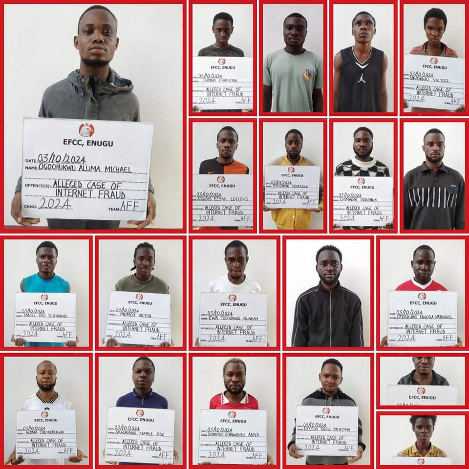 Court Jails 43 Internet Fraudsters in Awka