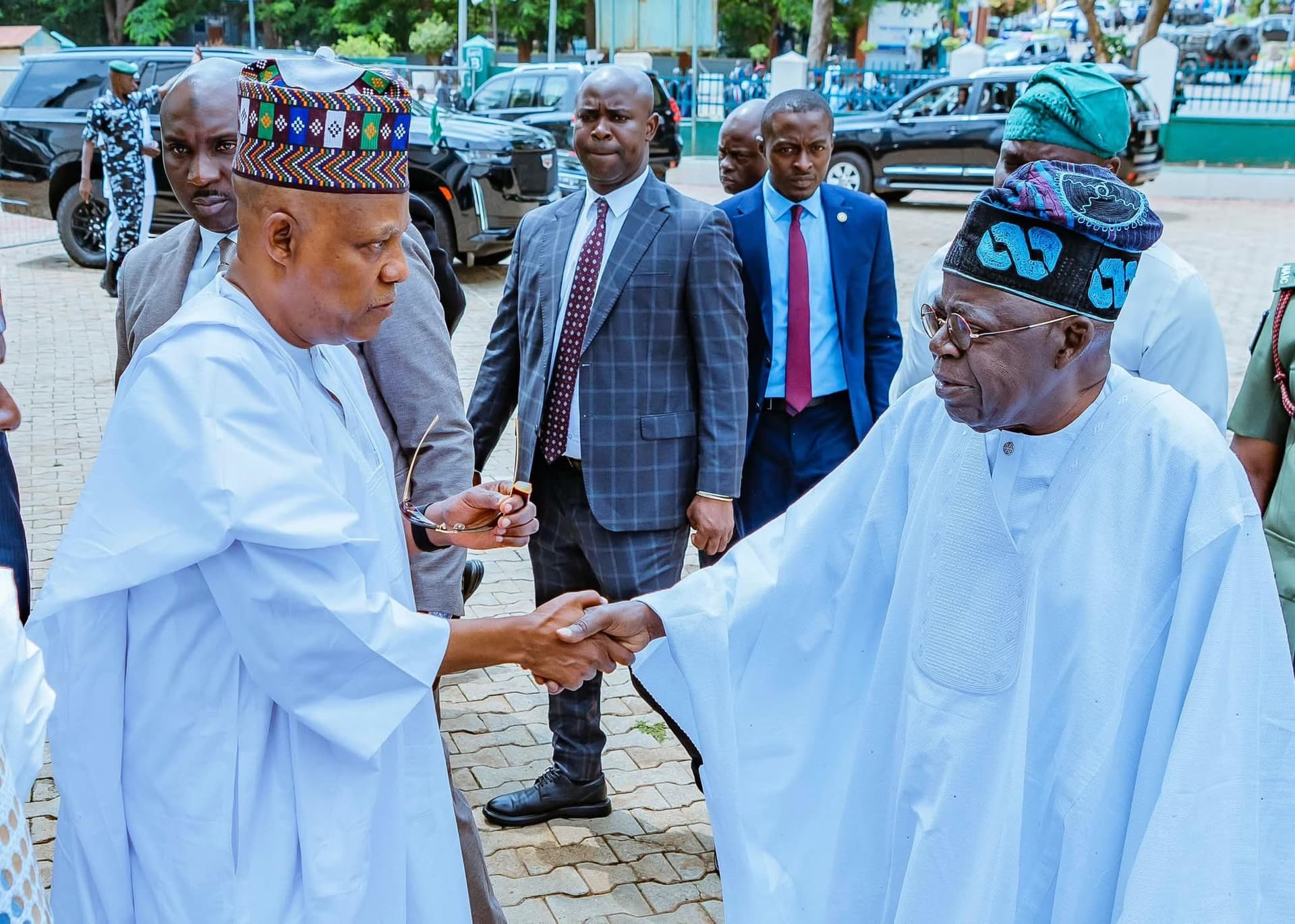 VP Shettima Joins President Tinubu For Juma’at Prayers In Abuja