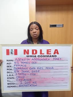 India-bound Fibroid Patient Arrested With 2.20kg Cocaine