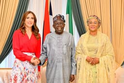 President Tinubu, First Lady Host Queen Mary of Denmark 