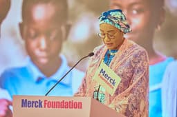 First Lady Recommits To Health, Education of Girls, Women